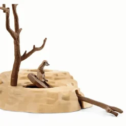 Schleich Muñecos Articulados*Figura Monticulo De Suricatas