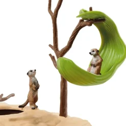 Schleich Muñecos Articulados*Figura Monticulo De Suricatas