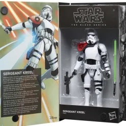 HASBRO FAN Muñecos Articulados*Figura Sargento Kreel Black Series Star Wars
