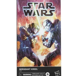 HASBRO FAN Muñecos Articulados*Figura Sargento Kreel Black Series Star Wars