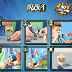 Lucky Bob Muñecos Articulados*Figura Unboxing 1 Unidad