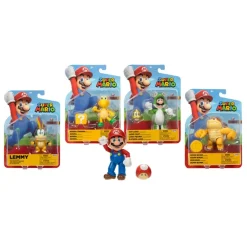 Nintendo Muñecos Articulados*Figuras De Accion Articuladas Surtidas 10 Cm Serie 33 Super Mario