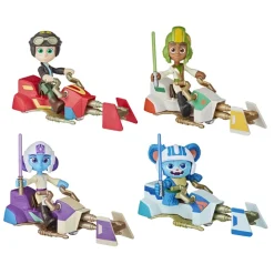 Hasbro Preescolar*Figuras De Accion Surtidas Con Moto Speeder Young Jedi Star Wars