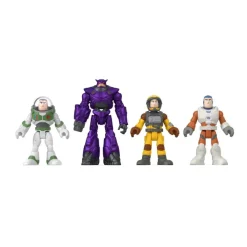 Imaginext Preescolar*Figuras De Juguete Multipack Buzz Viajero Del Tiempo Lightyear Mattel