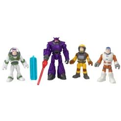Imaginext Preescolar*Figuras De Juguete Multipack Buzz Viajero Del Tiempo Lightyear Mattel