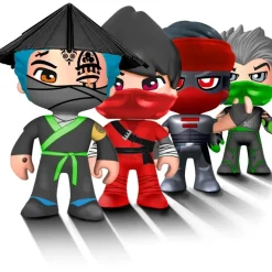 PINYPON ACTION Muñecos Articulados*Figuras Ninja