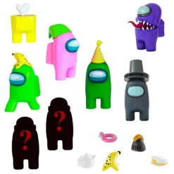 Bizak Muñecos Articulados*Figuras Surtido Pack 8 En Caja Deluxe Serie 2 Among Us