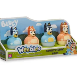 Bluey Preescolar*Figuras Weeblespack 4