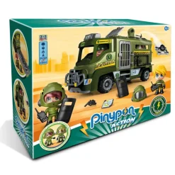 PINYPON ACTION Muñecos Articulados*Furgon De Fuerzas Especiales