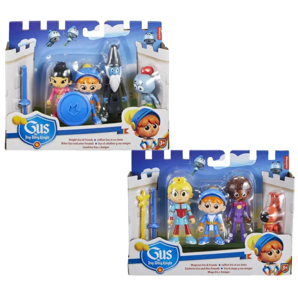 Fisher-Price Preescolar*Gus El Pequeno Caballero Pack De Figuras Surtido Con Accesorios