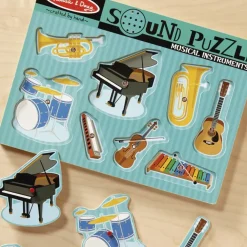 Melissa & Doug Preescolar*Instrumentos Musicales Sound Puzzle