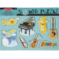 Melissa & Doug Preescolar*Instrumentos Musicales Sound Puzzle