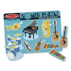 Melissa & Doug Preescolar*Instrumentos Musicales Sound Puzzle