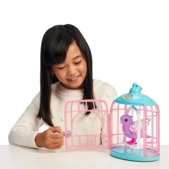Little Live Pets Munecas Y Peluches*Jaula Pajaros Parlanchines