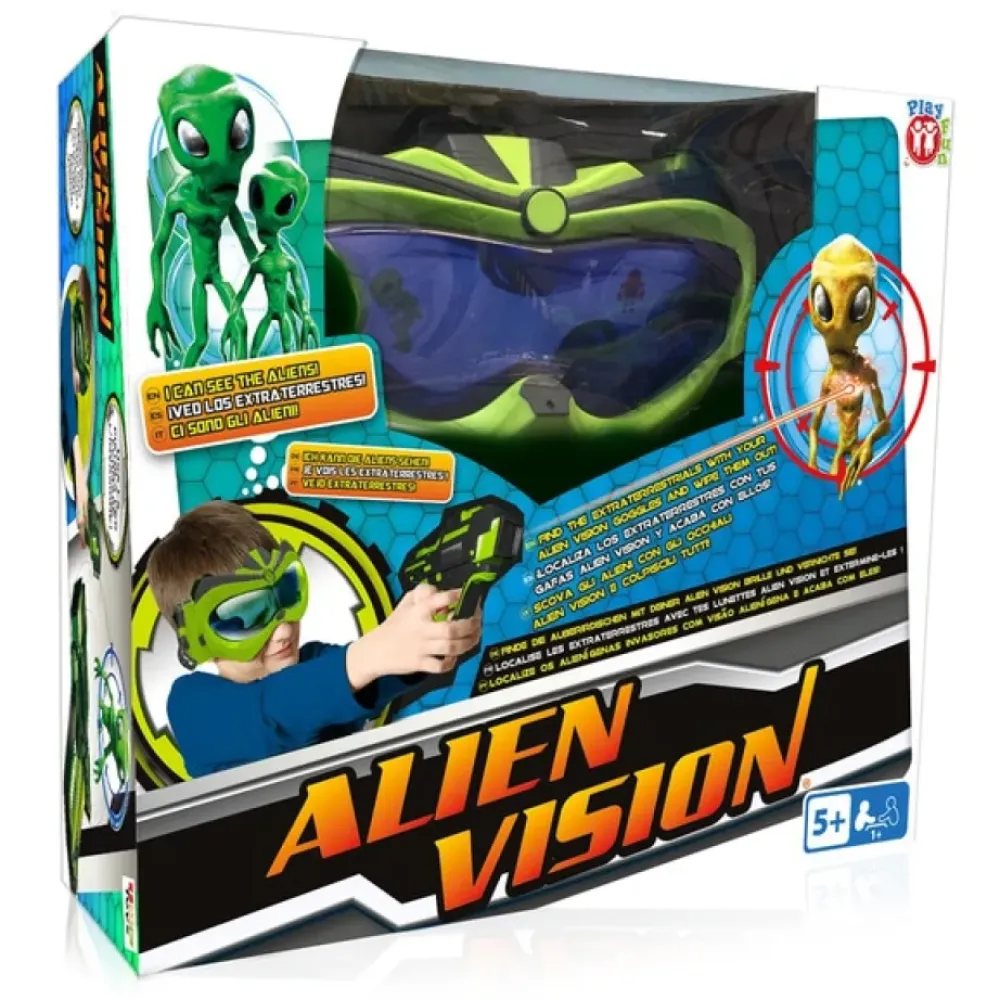 Play Fun Juegos De Mesa*Juego Con Gafas De Vision Especial Aliens Vision