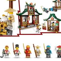 LEGO Puzzles Y Construcciones*Juego De Construccion Caja Ninja De Ladrillos Creativos Con Moto Y Coche Ninjago