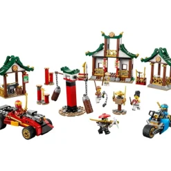 LEGO Puzzles Y Construcciones*Juego De Construccion Caja Ninja De Ladrillos Creativos Con Moto Y Coche Ninjago