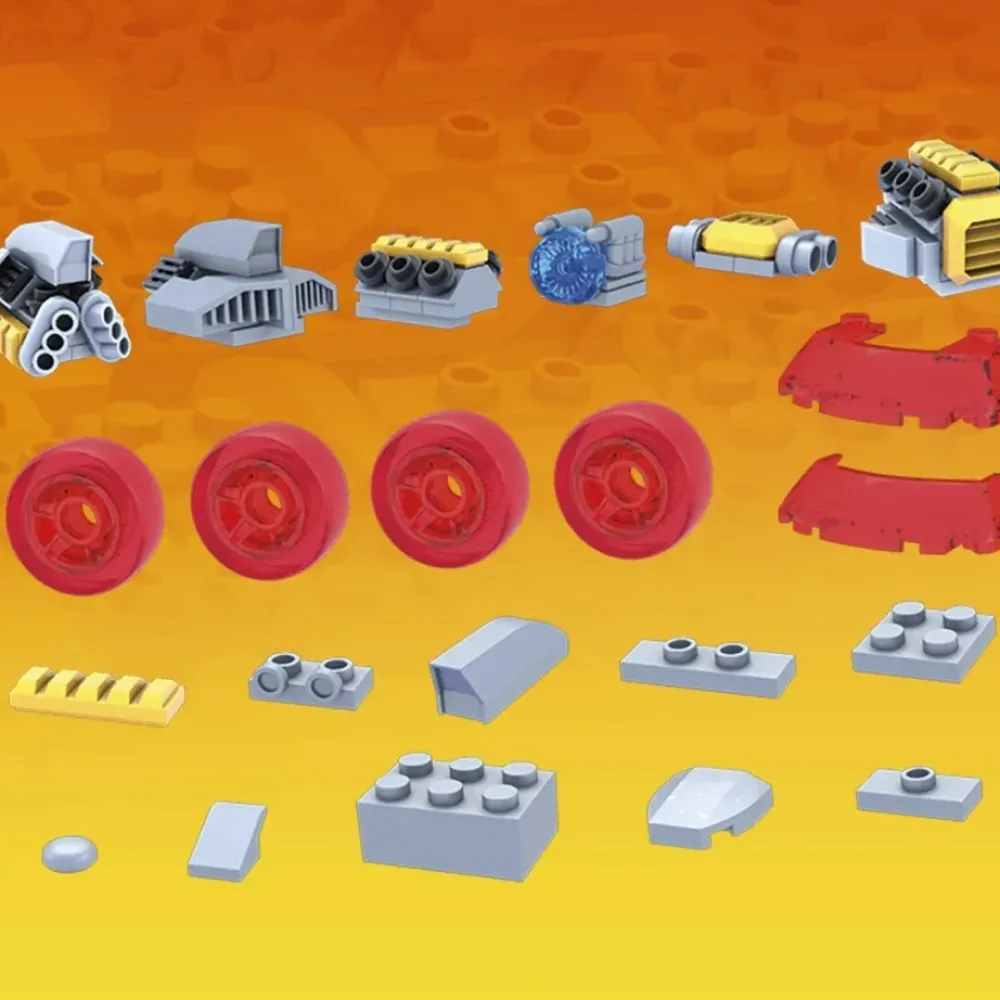 Hot Wheels Puzzles Y Construcciones*Juego De Construccion Mega Construx Personaliza Tu Coche