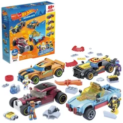 Hot Wheels Puzzles Y Construcciones*Juego De Construccion Mega Construx Personaliza Tu Coche