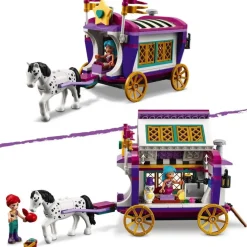 LEGO Puzzles Y Construcciones*Juego De Construccion Mundo De Magia: Caravana Con Animales Friends
