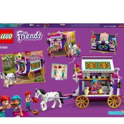 LEGO Puzzles Y Construcciones*Juego De Construccion Mundo De Magia: Caravana Con Animales Friends