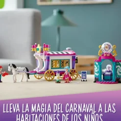 LEGO Puzzles Y Construcciones*Juego De Construccion Mundo De Magia: Caravana Con Animales Friends
