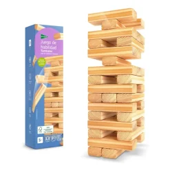 El Corte Inglés Juegos De Mesa*Juego De Habilidad De Madera Sostenible Bloques Tambaleo El Corte Ingles