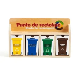 El Corte Inglés Preescolar*Juego De Reciclaje De Madera Sostenible Separar Es Cuidar El Corte Ingles