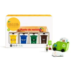 El Corte Inglés Preescolar*Juego De Reciclaje De Madera Sostenible Separar Es Cuidar El Corte Ingles