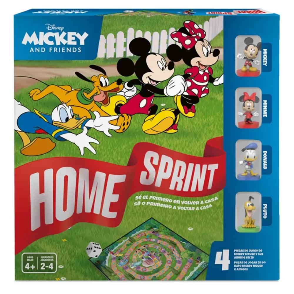 Fournier Juegos De Mesa*Juego Oca Home Sprint Mickey Disney