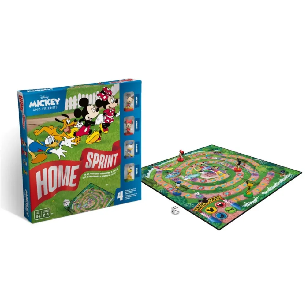 Fournier Juegos De Mesa*Juego Oca Home Sprint Mickey Disney