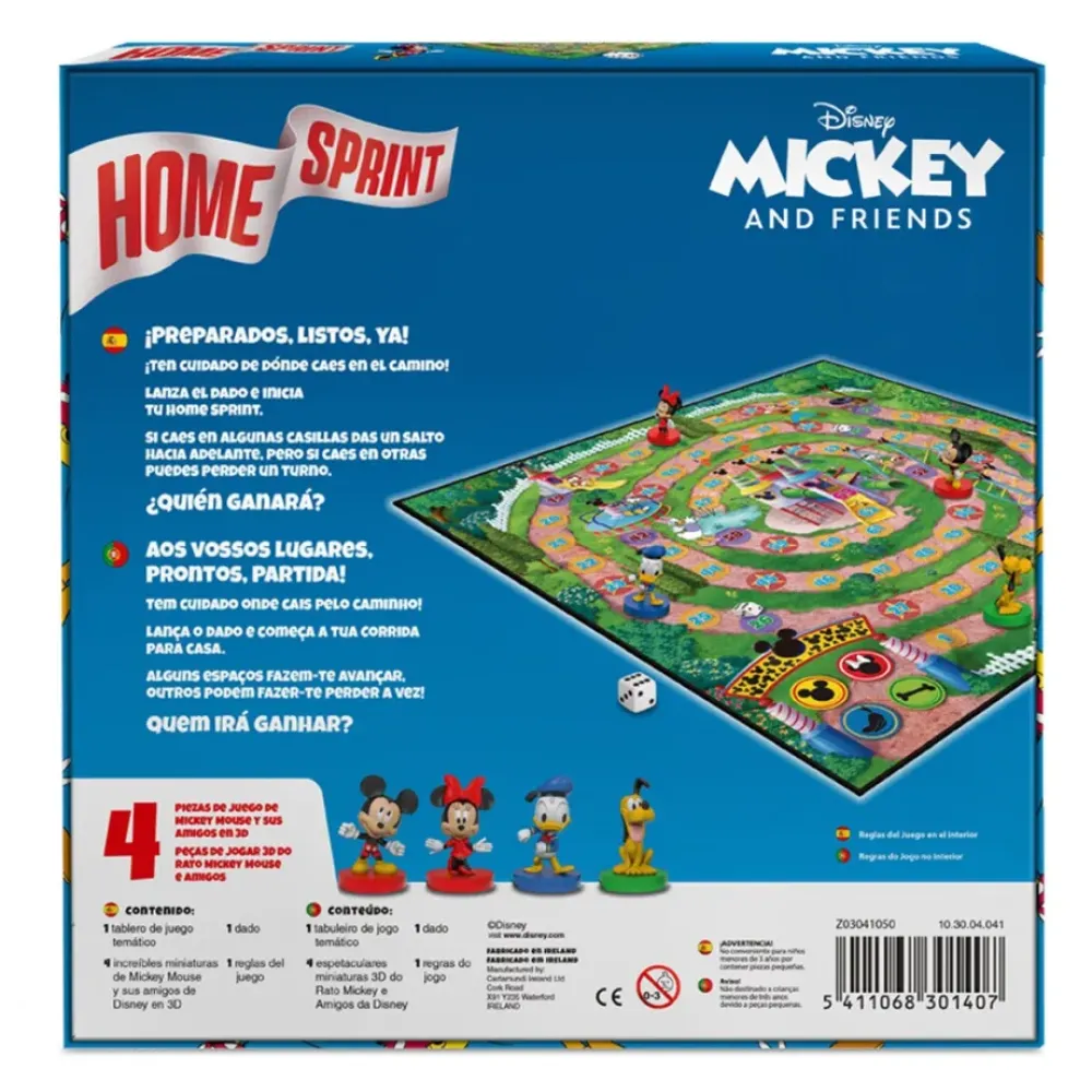 Fournier Juegos De Mesa*Juego Oca Home Sprint Mickey Disney