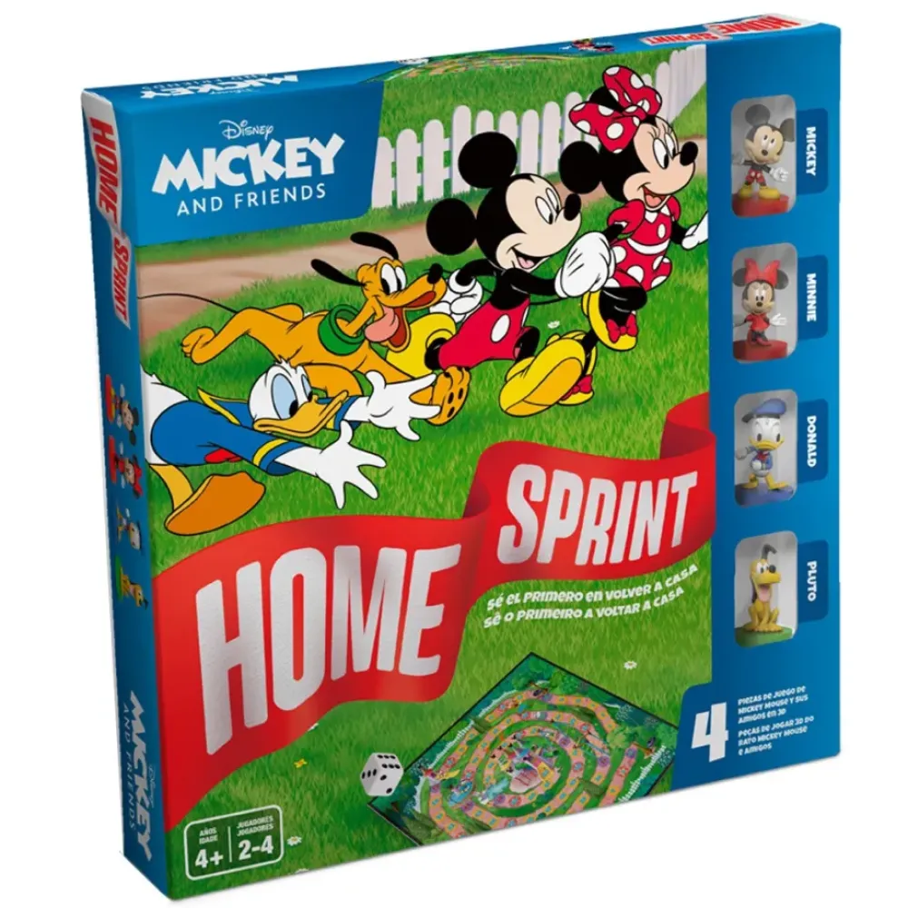 Fournier Juegos De Mesa*Juego Oca Home Sprint Mickey Disney