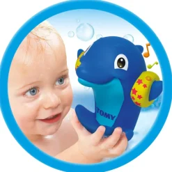 Tomy Preescolar*Juguete De Bano Delfines Silbantes Toomies