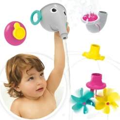 Yookidoo Preescolar*Juguete De Bano Funelefun Llena Y Rocia Gris