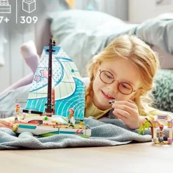 LEGO Puzzles Y Construcciones*Juguete De Construccion Aventura Marinera De Stephanie En Barco Velero Friends