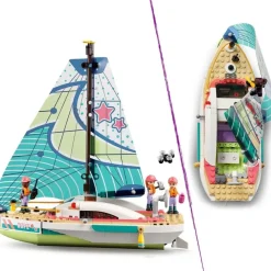 LEGO Puzzles Y Construcciones*Juguete De Construccion Aventura Marinera De Stephanie En Barco Velero Friends