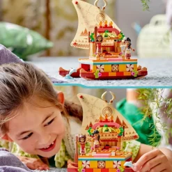 LEGO Puzzles Y Construcciones*Juguete De Construccion Barco Aventurero De Vaiana Y Sina Disney Princesas