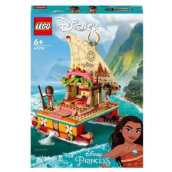 LEGO Puzzles Y Construcciones*Juguete De Construccion Barco Aventurero De Vaiana Y Sina Disney Princesas