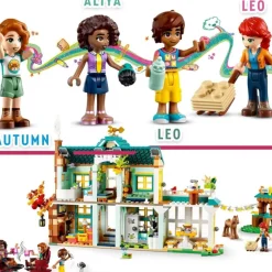 LEGO Puzzles Y Construcciones*Juguete De Construccion Casa De Autumn Con Animales Y Mini Munecas Friends