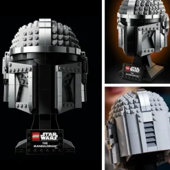 LEGO Puzzles Y Construcciones*Juguete De Construccion Casco Del Mandaloriano Coleccionable Star Wars