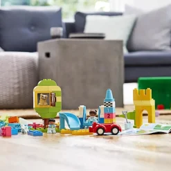 LEGO Puzzles Y Construcciones*Juguete De Construccion Creativo Caja De Ladrillos Deluxe Con Coche Y Accesorios Duplo