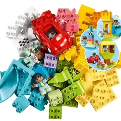 LEGO Puzzles Y Construcciones*Juguete De Construccion Creativo Caja De Ladrillos Deluxe Con Coche Y Accesorios Duplo