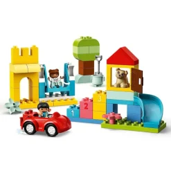 LEGO Puzzles Y Construcciones*Juguete De Construccion Creativo Caja De Ladrillos Deluxe Con Coche Y Accesorios Duplo