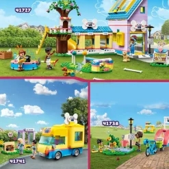 LEGO Puzzles Y Construcciones*Juguete De Construccion Centro De Rescate Canino De Autumnn Y Zac Friends