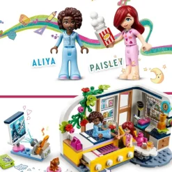 LEGO Puzzles Y Construcciones*Juguete De Construccion Coleccionable Habitacion De Aliya Fiesta De Pijamas Friends