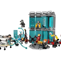 LEGO Puzzles Y Construcciones*Juguete De Construccion De Los Vengadores Trajes Y Armeria De Iron Man Marvel