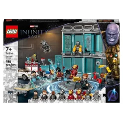 LEGO Puzzles Y Construcciones*Juguete De Construccion De Los Vengadores Trajes Y Armeria De Iron Man Marvel