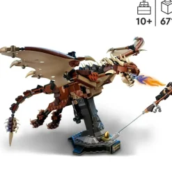 LEGO Puzzles Y Construcciones*Juguete De Construccion Dragon Colacuerno Hungaro Coleccionable Wizarding World Harry Potter
