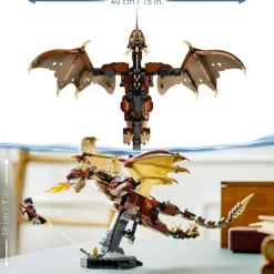 LEGO Puzzles Y Construcciones*Juguete De Construccion Dragon Colacuerno Hungaro Coleccionable Wizarding World Harry Potter